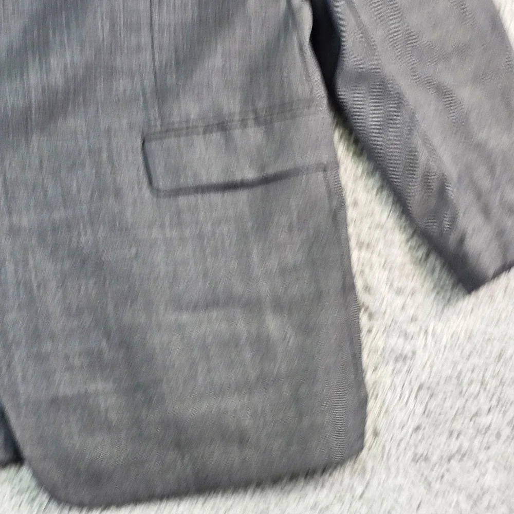 Lauren Ralph Lauren Suit Jacket Mens 48L Gray Wool Classic Fit Made In Canada